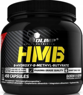 HMB - OLIMP HMB 450 CAPS HROMADNÉ ZNÍŽENIE PEVNOSTI SILNÁ SOCHA