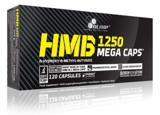 HMB - OLIMP HMB Mega čiapky 120 Kaqps Najväčšia dávka