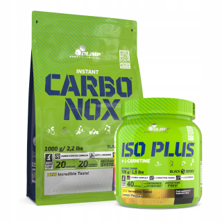 OLIMP ISO PLUS 700G LEMON + CARBONOX 1000G Pomar