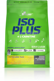 OLIMP ISO-PLUS + L-KARNITÍN 1505g ISOTONICKÝ ORANŽ