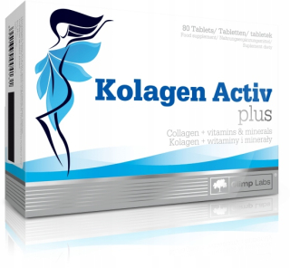Ochrana kĺbov -  Olimp Collagen Activ Plus - Jędna Koža * 80 Tabuľka.