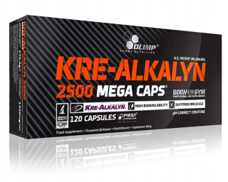 Kreatín - OLIMP KRE-ALKALYN 2500 120 KREAKOVÝCH VÝKRESOV