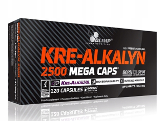 Kreatín - Olimp Kre-alkalomyn 2500 mega čiapky 120 Kapeatyna KAP
