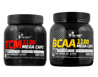 Kreatín - OLIMP CREATINE TCM 400kap. + BCAA 300 viečok. [promo]