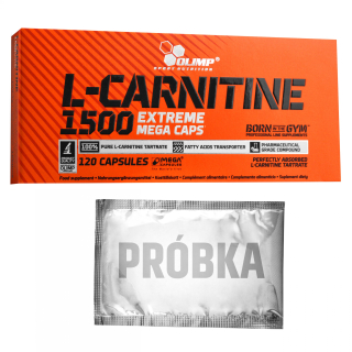 Spaľovač tuku - OLIMP L-KARNITÍN 120 MEGA CAPS + CHUDNUTIE ZADARMO