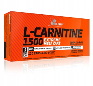 Spaľovač tuku - OLIMP L-CARNITINE 1500 120 viečok