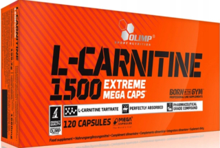 Spaľovač tuku - Olimp L-Carnitín 1500 Extreme 120Kaps L-karnitín
