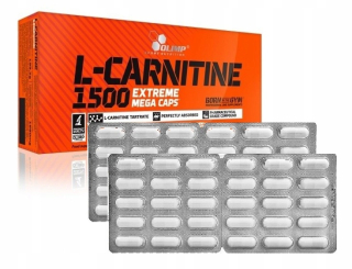 Spaľovač tuku - Olimp L-Carnitín 1500 Extreme 60 K. Forma tuku