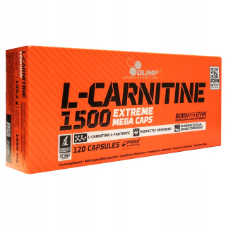 Spaľovač tuku - Olimp L-Carnitín 1500mg 60CAP karnitínový horák