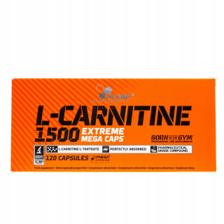 Spaľovač tuku - Olimp L-karnitín Vysoká časť L-Carnitín 120K