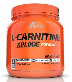 Spaľovač tuku - OLIPH L-Carnitín Xplode Prášok 300g L-karnitín