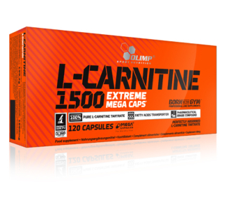 Spaľovač tuku - OLIMP L-KARNITÍN EXTRÉME 1500mg MEGA CAPS 120 kapsúl