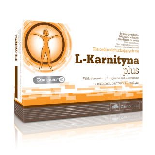 Spaľovač tuku - Olimp L-Karnitín plus 300mg 80TAB redukcia davu.