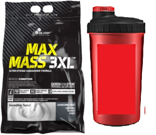 Gainer - Olimp Max Mass 3XL 6KG Gainer Mutanta Mass + Shaker