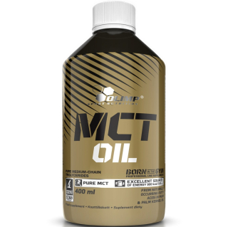 Spaľovač tuku - Olimpový olej MCT 400 ml. Zdravotná energia Štímovanie