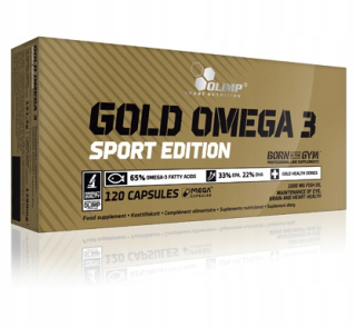 OLIMP OMEGA GOLD 3 SPORT EDIT 120 čiapky