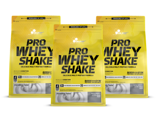 Proteín - OLIMP PRO WHEY SHAKE 3x700g PROTEÍNOVÁ ZMESI PRÍCHUTÍ WPC