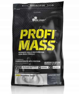 Gainer - Olimp Profi Mass 1000g fólie Zip Protein Jahody