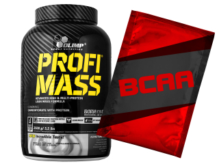 Gainer - OLIMP PROFI HMOTNOSŤ 2500G GAINER PROTEÍNOVÁ MEGA HMOTA !!!