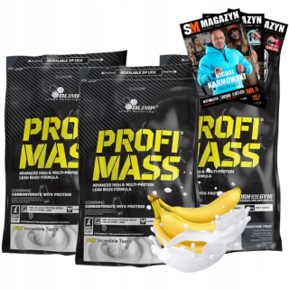 Gainer - OLIMP PROFI MASS 3000 G GAINER PROTEIN WPC WPI WPH