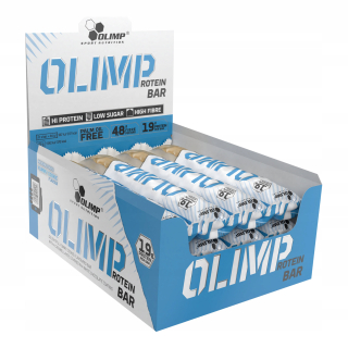 Proteín - Olimp proteínový bar 12x 64g Baton proteín chudnutie