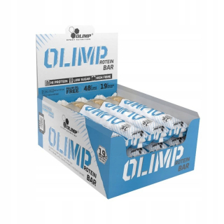 Proteín - Olimp proteínový bar 12x64g lahodný proteínový obušok