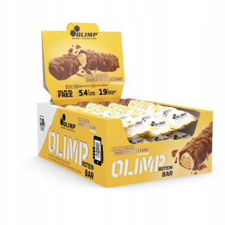 Olimp proteínový bar obuškový proteín tvarohový koláč 12 x 64g