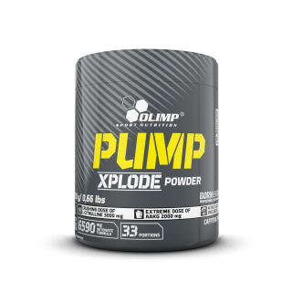 OLIMP ČERPADLO XPLODE PRÁŠOK 300g ovocný punč POMPA