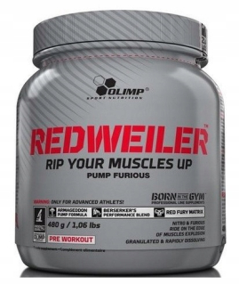 OLIMP REDWEILER 480g SILNÉ ČERPADLO PRED VÝKONOM