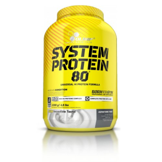 Proteín - OLIMP Protein System 80 2200g Srvátka WPC vaječný proteín