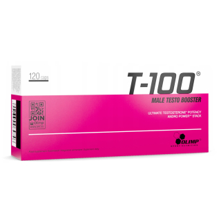 Testosterón - OLIMP T-100 120K Testosterón Zma Tribulus libido
