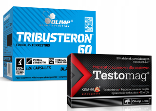 Testosterón - Olimp Trimant 60 120K + Testomag 30T libido