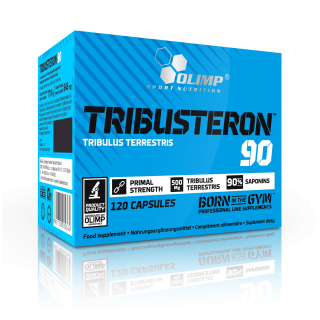 Testosterón - OLIMP TRIBUSTERON 90 120kaps TRIBULUS + ZADARMO