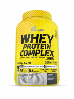Proteín -  Olimp Srvátkový proteínový komplex 1800g jahodový proteín