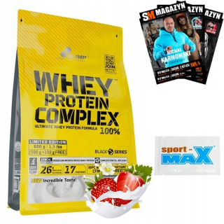 Proteín - OLIMP WHEY PROTEIN KOMPLEXNÝ 600g WPC WPI PROTEÍN