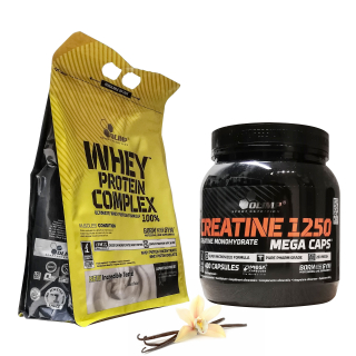 Proteín - OLIMP WHEY PROTEIN KOMPLEXNÝ 700g PROTEÍN + KREATÍN