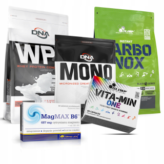 Proteín - OLIMP KIT PRE KAŽDÉHO KREATÍNU, PROTEÍNOV, VITAMÍNOV