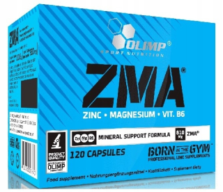 Testosterón - OLIMP ZMA 120 ZINOK HORČÍK B6 MZB TESTOSTERÓN
