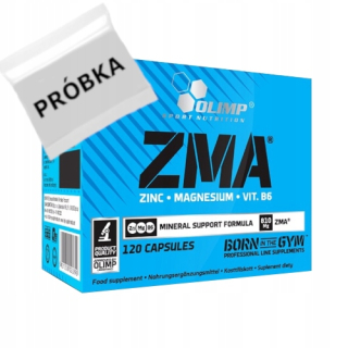 Testosterón - OLIMP ZMA 120 k DREAM ZINC HORČÍK WIT B6 + ZADARMO
