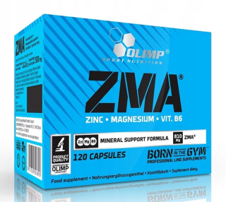 OLIMP ZMA 120 Kaps Zinkový horčík Vitamín B6