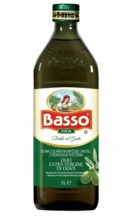 Olivový olej - Olivový olej ex.virgin basso 1l