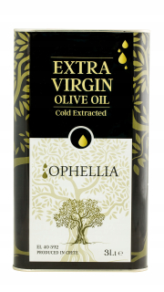 Olivový olej - Olivový olej Extra Ophellia Grécko 3 litre