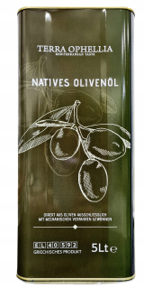 Olivový olej - Olivový olej Panny Olivový olej TERRA OPHELLIA 5L