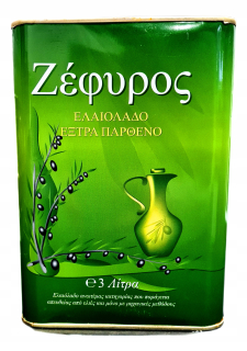 Olivový olej - Olivový olej Zephyr 3L Extra gréčtina z olivy