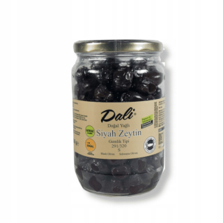 Čierne prírodné olivy 450g, Dogal Siyah Zeytin