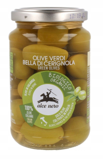 Zelené olivy Bella di CERIrtola s bio semena