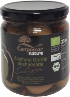 GORDÁLNE ZELENÉ OLIVY BEZ HROZA BIO 350 g