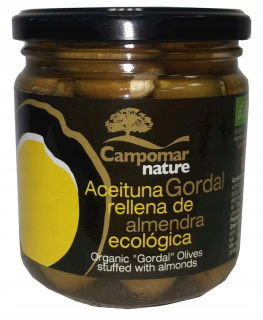 HRUBÉ ZELENÉ OLIVY S MANDLAMI BIO 350 g - TÁBOR