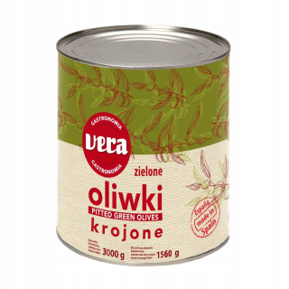 ZELENÉ OLIVY, rezané 3050G GASTRONÓMIA