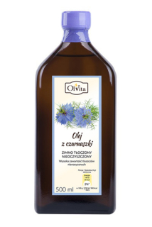 OLVITA Čierny olej 100% prírodný 500 ml
